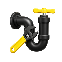 Plumbing service icon
